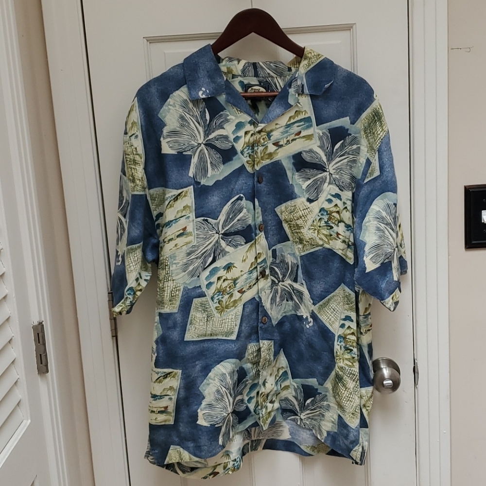 Tommy Bahama vacation cabana shirt, size M